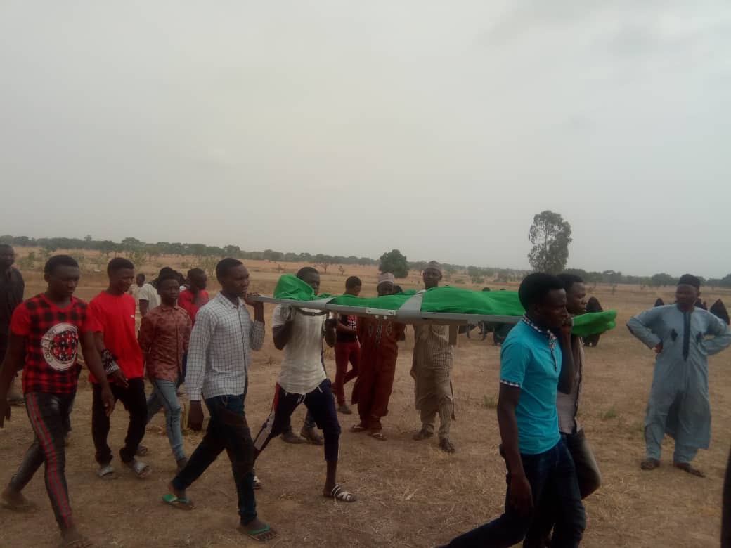  shahid binyamin mikail laid to rest in zaria on 6th april 2019 